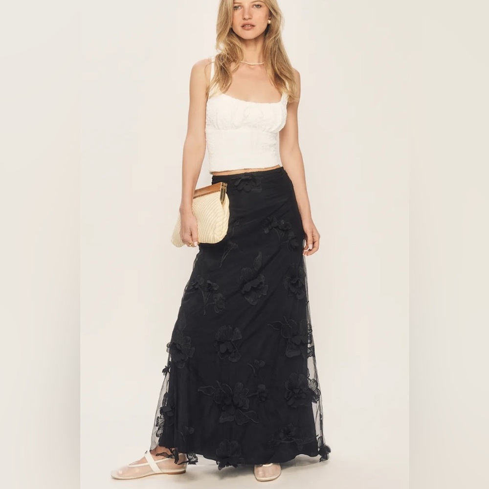 Reformation Gabriella Skirt NWT